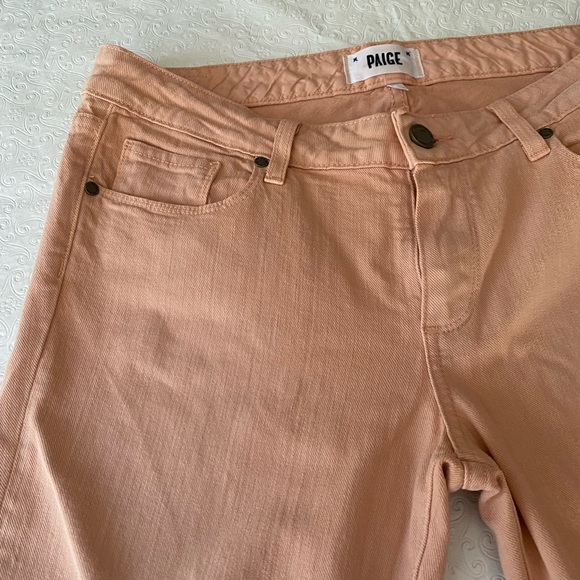 PAIGE SKYLINE ANKLE PEG SKINNY DENIM Sz 30 - Picture 6 of 15